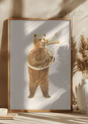 The Bear and His Helicon Poster