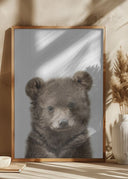 Peekaboo Baby Bear Poster