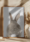Peekaboo Bunny Tail Poster