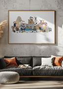 Big Group of Friends In Jumpers Poster