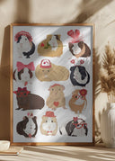 Love Guinea Pigs Poster