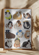 Guinea Pig Working Hr Poster