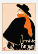Aristide Bruant In His Cabaret (1893) Poster