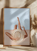 Poolside Girl Poster
