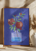 pomegranate in Vase Poster