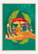 My Mushroom Cosmos Poster