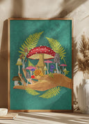 My Mushroom Cosmos Poster