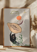 Balancing Fruits Poster
