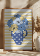 Blue Flowers Poster