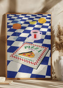 The Italian Menu Poster