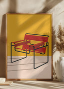 Wassily Chair Marcel Breuer Poster