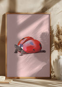 Ladybug Turtle Poster