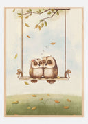 Owls in love Poster II