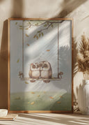 Owls in love Poster II