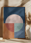 3x4 Aspectratiobluerust35 Poster