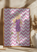 Barbie Zig Zag Poster