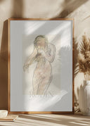 Study of Nude Poster