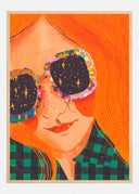 Ginger hair girl Poster