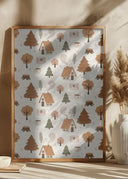 Autumn Vibe Texture Poster