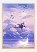 Fantasy Beautiful Whale Poster II