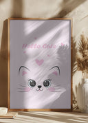 Pink Cat Poster I