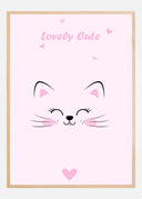 Pink Cat Poster II