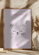 Pink Cat Poster II