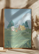 Bears Picnic Day Out Poster