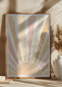 Boho sunrise Poster