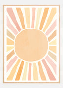 Boho sun Poster III