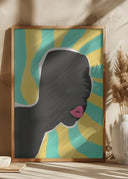 Anonymous Portrait In Summer Poster