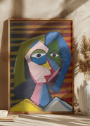 Potrait inspired by Picasso Poster