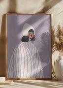 The Woman With the White Hat Poster