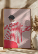 The Woman With the Red Stripes Poster