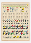Vehicles of the Tour De France Poster