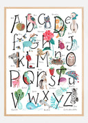 ABC illustration Poster