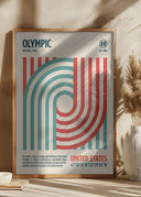 Olympic National Park Travel Poster Poster