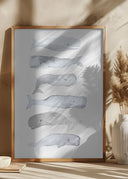 Kids Line Whale Art Poster