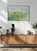 Green Wheat Fields Poster