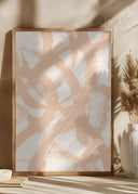 Abstract Brush Strokes 98B Poster