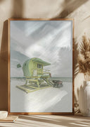 Vintage Florida Flair at Miami Beach Poster