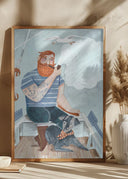 Skipper and Dog Poster