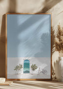 Ostuni blue door Poster