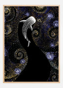 Star Eater In Van Gogh Style Colored Poster