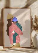 Mum and Boy Poster