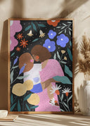 Mum and Daughter In Bloom Poster