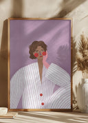 The Woman With the Pink Glove Poster