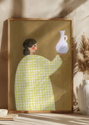 The Woman With Vase Poster