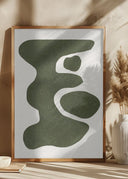 Abstract Retro Shapes Poster