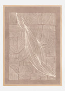 Abstract Irregular Lines Poster